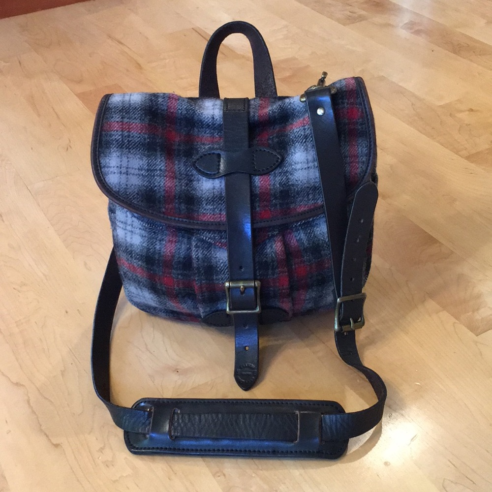 FILSON | Small Feild Bag Tartan Plaid Wool - Picture 2 of 16